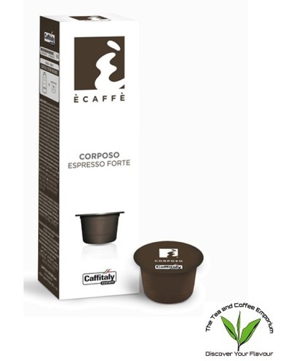 Caffitaly Ecaffe Coffee Capsules Corposo 10's