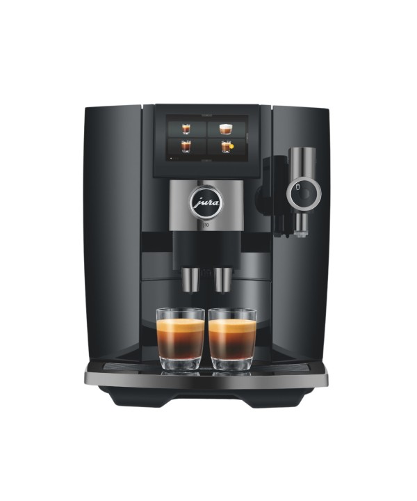 Jura J10 Piano Black Automatic Coffee Machine