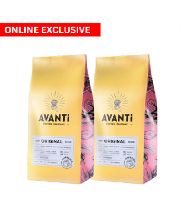 Avanti Original Blend Coffee Beans - 2kg 