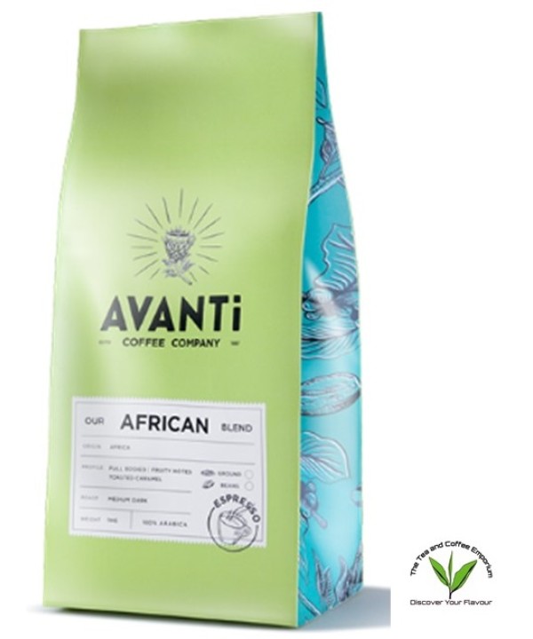 Avanti African Blend Coffee Beans - 1kg