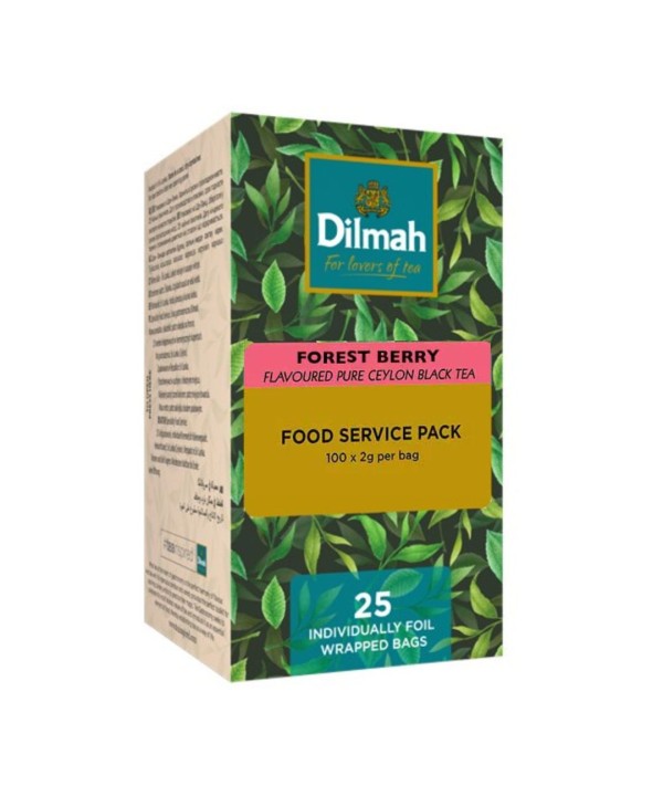 Dilmah Forest Berry Teabags 25's Enveloped