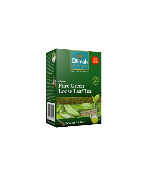 Dilmah Pure Green Tea Loose Leaf Tea 100g