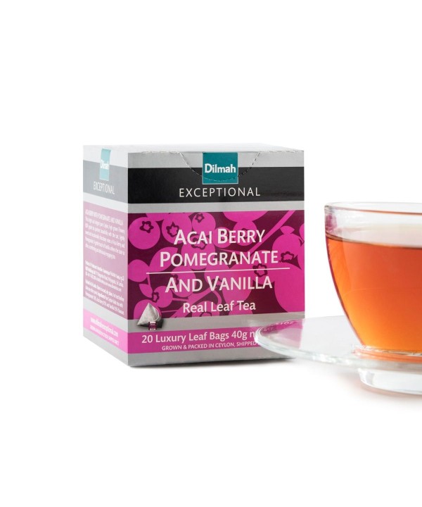 Dilmah Exceptional Acai Berry Pomegranate and Vani...