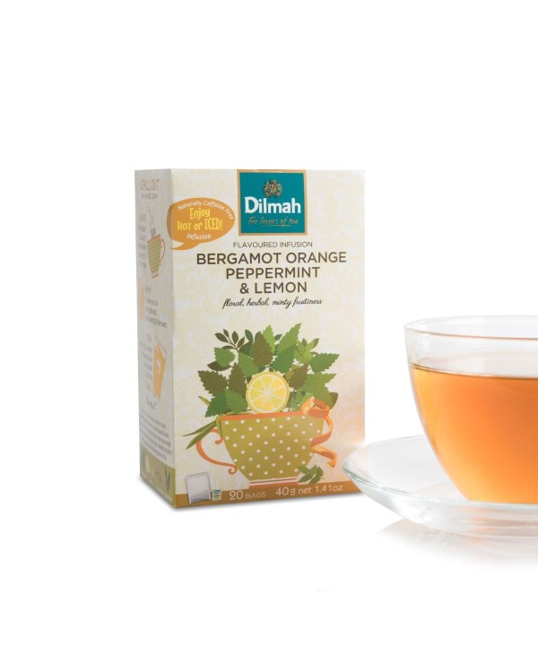 Dilmah Bergamot, Orange, Peppermint & Lemon Infusion 20's