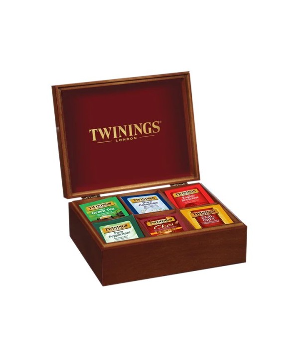 Twinings Tea Box 6 Slot - Filled